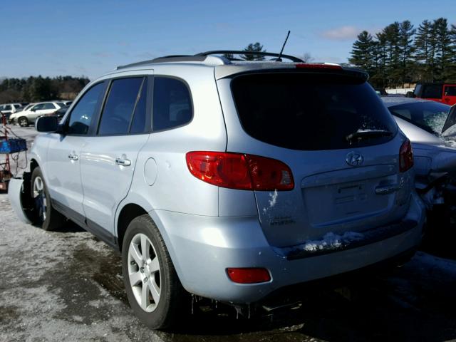 5NMSH73E67H038893 - 2007 HYUNDAI SANTA FE S GRAY photo 3