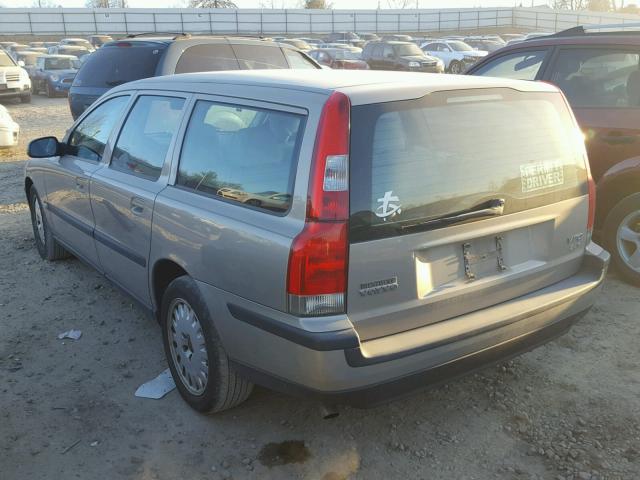 YV1SW58D911113656 - 2001 VOLVO V70 2.4T BEIGE photo 3