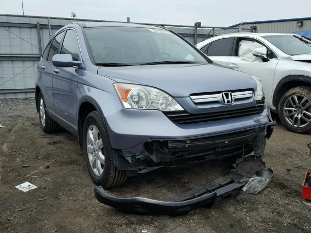 5J6RE48799L059801 - 2009 HONDA CR-V EXL BLUE photo 1