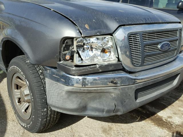 1FTYR44U24PB65168 - 2004 FORD RANGER SUP GRAY photo 9