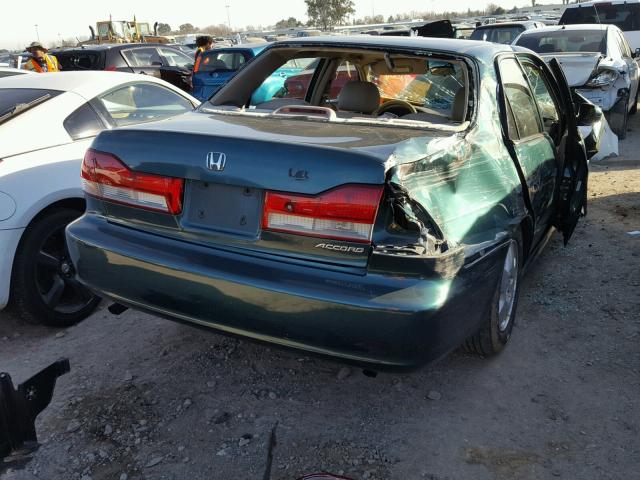 1HGCG16582A070166 - 2002 HONDA ACCORD EX GREEN photo 4