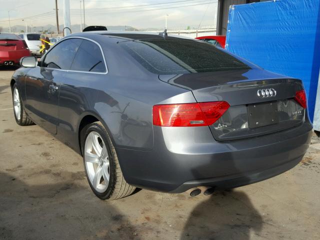 WAUCFAFRXDA002584 - 2013 AUDI A5 PREMIUM GRAY photo 3