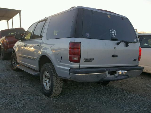 1FMRU15W91LA51121 - 2001 FORD EXPEDITION GRAY photo 3