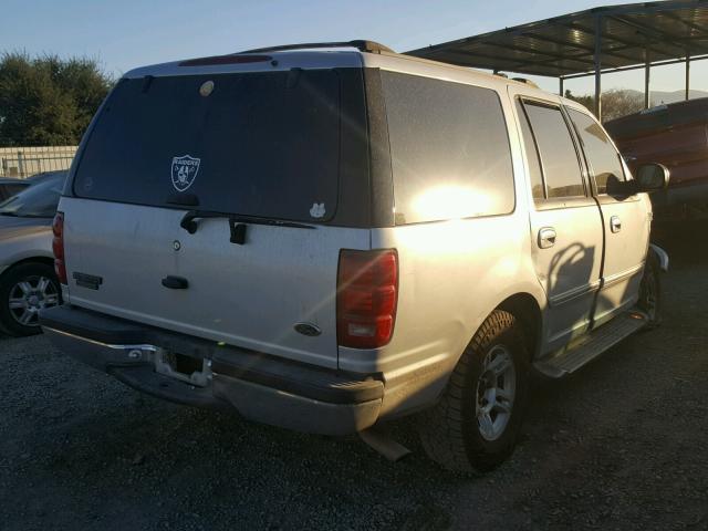 1FMRU15W91LA51121 - 2001 FORD EXPEDITION GRAY photo 4