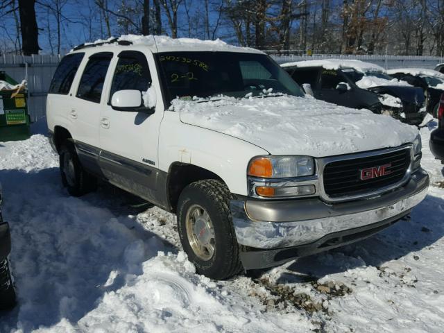 1GKEK13T6YJ142939 - 2000 GMC YUKON WHITE photo 1