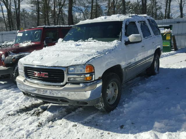 1GKEK13T6YJ142939 - 2000 GMC YUKON WHITE photo 2