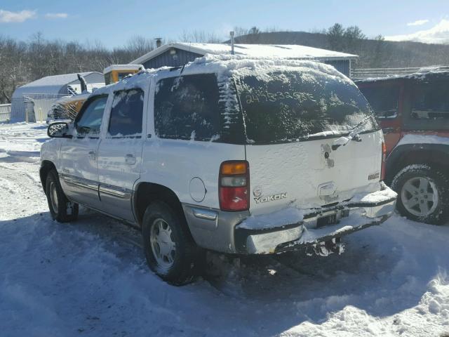 1GKEK13T6YJ142939 - 2000 GMC YUKON WHITE photo 3