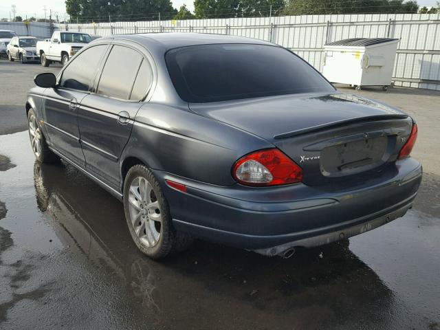 SAJEB53C32WC22734 - 2002 JAGUAR X-TYPE SPO BLUE photo 3