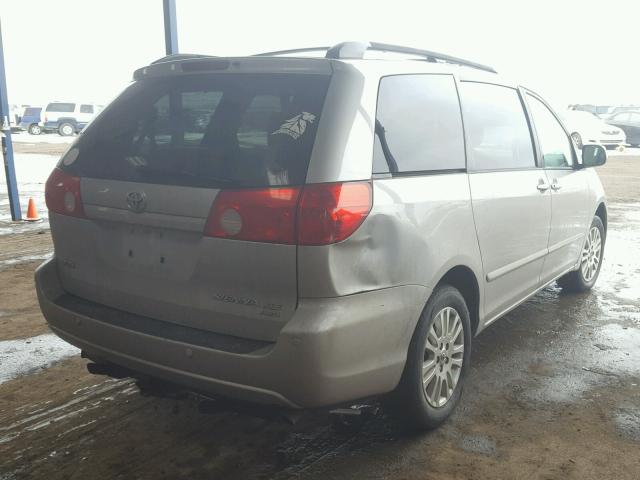 5TDBK22C19S023982 - 2009 TOYOTA SIENNA XLE SILVER photo 4