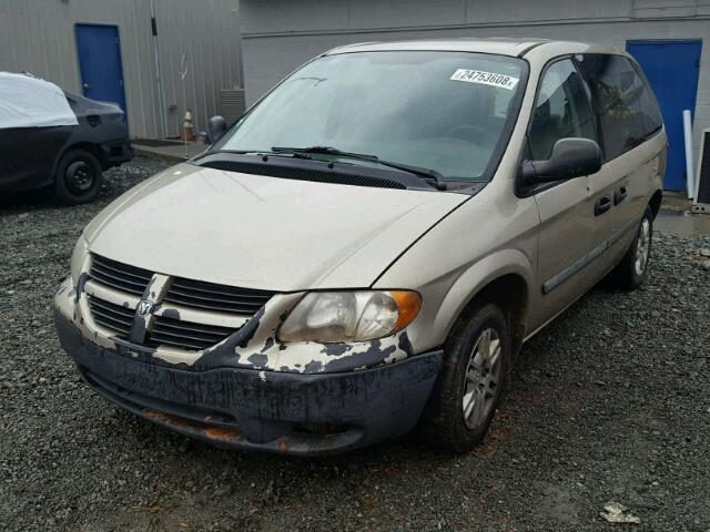 1D4GP25B86B750424 - 2006 DODGE CARAVAN SE GOLD photo 2