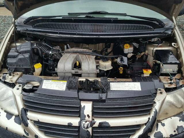 1D4GP25B86B750424 - 2006 DODGE CARAVAN SE GOLD photo 7