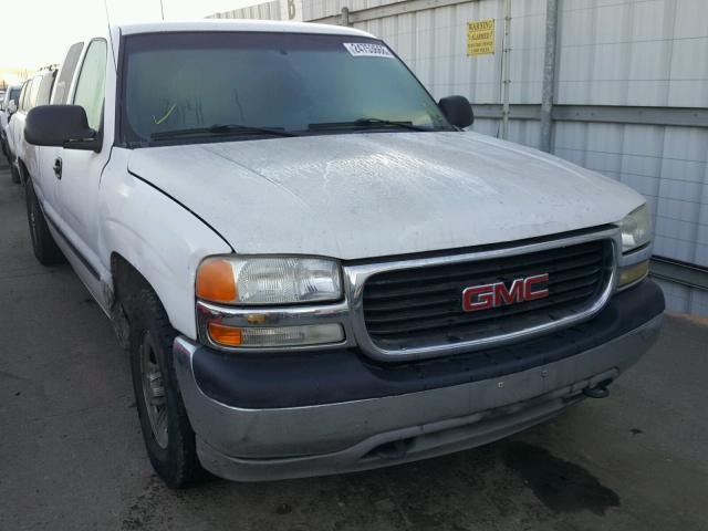 1GTEC19V52E173259 - 2002 GMC NEW SIERRA WHITE photo 1