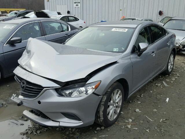 JM1GJ1U63E1148919 - 2014 MAZDA 6 SPORT GRAY photo 2