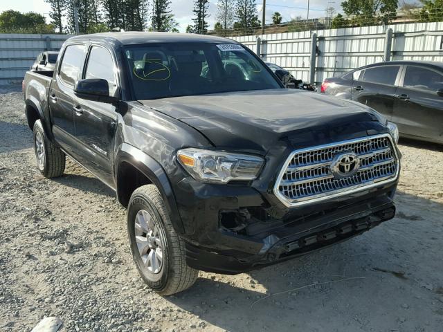 5TFAZ5CN9GX015547 - 2016 TOYOTA TACOMA DOU BLACK photo 1