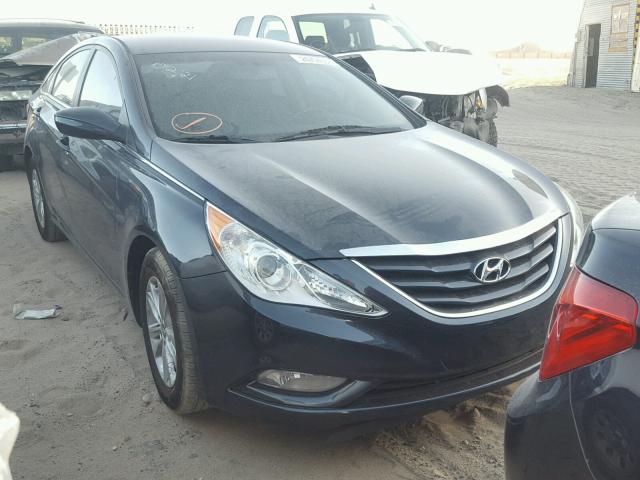 5NPEB4ACXDH738980 - 2013 HYUNDAI SONATA GLS BLUE photo 1