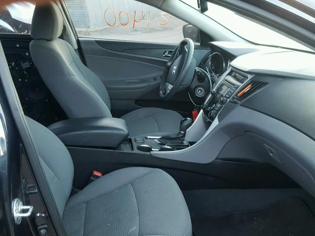 5NPEB4ACXDH738980 - 2013 HYUNDAI SONATA GLS BLUE photo 5