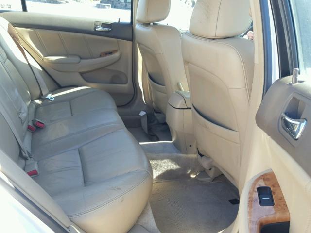 1HGCM66554A028286 - 2004 HONDA ACCORD EX WHITE photo 6