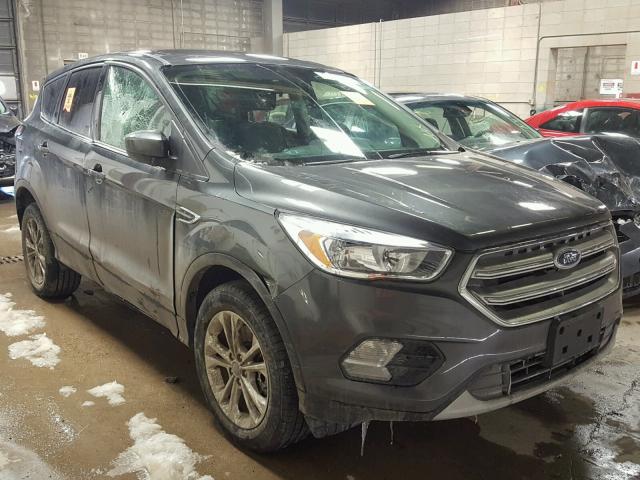 1FMCU9GD5HUC11080 - 2017 FORD ESCAPE SE GRAY photo 1