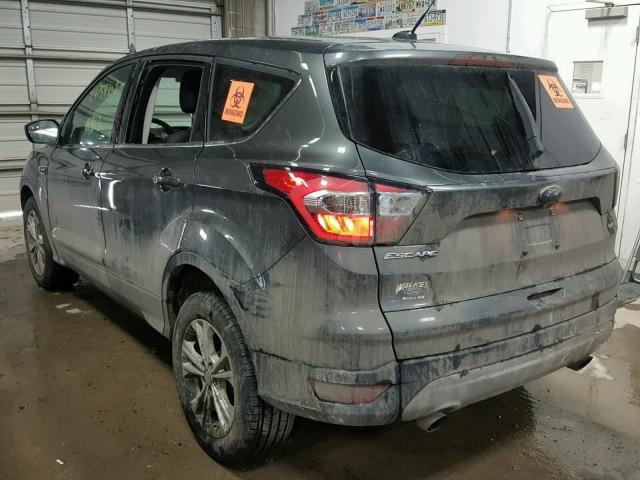 1FMCU9GD5HUC11080 - 2017 FORD ESCAPE SE GRAY photo 3