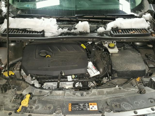 1FMCU9GD5HUC11080 - 2017 FORD ESCAPE SE GRAY photo 7