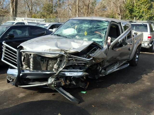 1GCDS136548124791 - 2004 CHEVROLET COLORADO BROWN photo 2