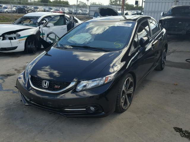 2HGFB6E51EH701162 - 2014 HONDA CIVIC SI BLACK photo 2