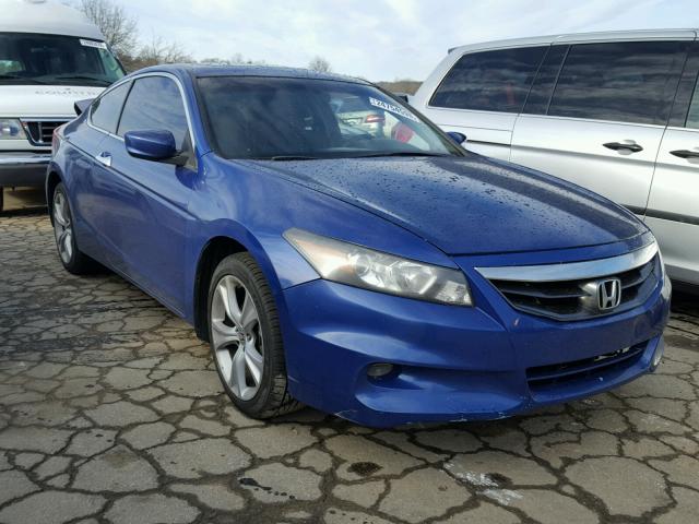 1HGCS2A84BA000041 - 2011 HONDA ACCORD EXL BLUE photo 1