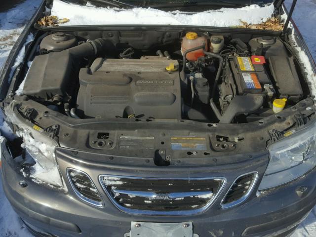 YS3FD49Y261103513 - 2006 SAAB 9-3 BASE GRAY photo 7