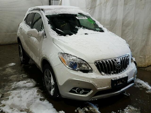 KL4CJHSB2EB776952 - 2014 BUICK ENCORE PRE WHITE photo 1