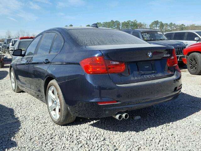 WBA3A5C52DF357498 - 2013 BMW 328 I BLUE photo 3