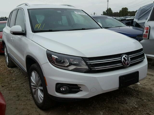 WVGAV7AX7GW564385 - 2016 VOLKSWAGEN TIGUAN S WHITE photo 1