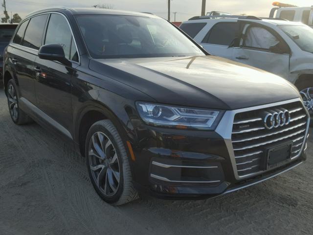 WA1AAAF72HD010636 - 2017 AUDI Q7 PREMIUM BLACK photo 1