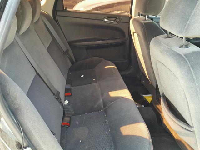 2G1WA5EK1A1194485 - 2010 CHEVROLET IMPALA LS BLACK photo 6