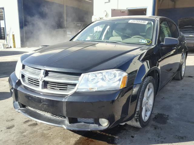 1B3LC56R88N249878 - 2008 DODGE AVENGER SX BLACK photo 2