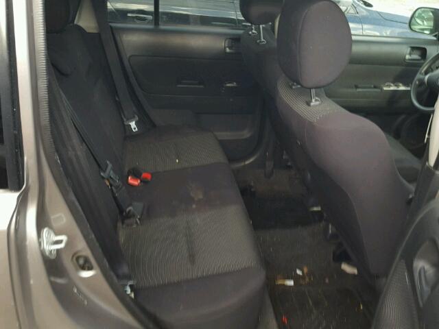 JTLKT324750197567 - 2005 TOYOTA SCION XB SILVER photo 6