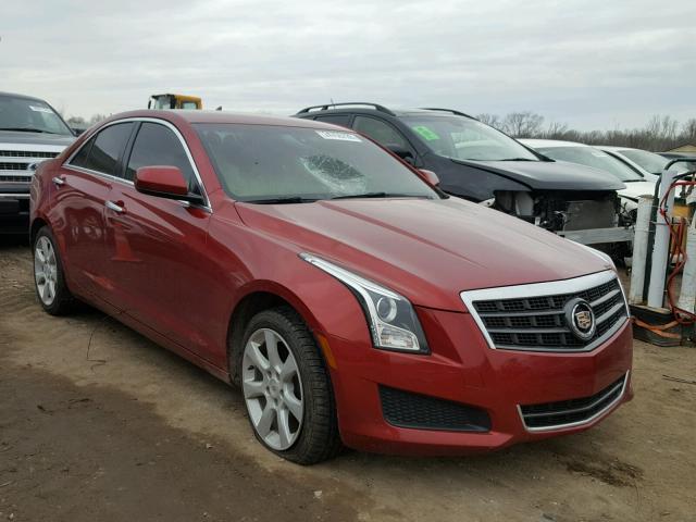 1G6AG5RX1E0179737 - 2014 CADILLAC ATS RED photo 1