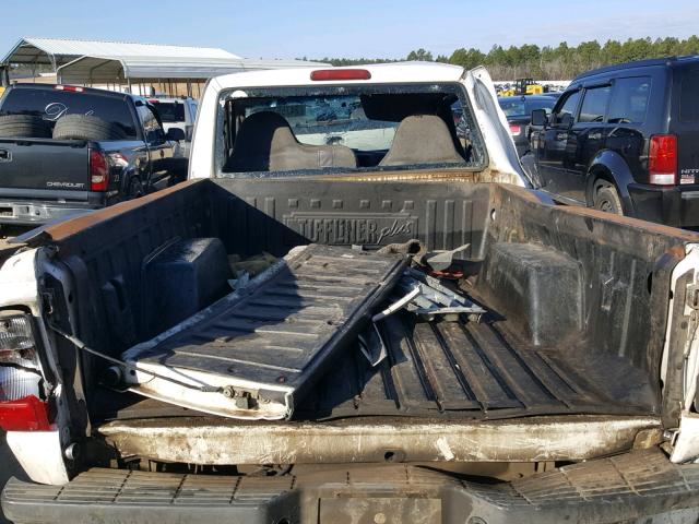 1FTYR10D13PA22120 - 2003 FORD RANGER WHITE photo 6