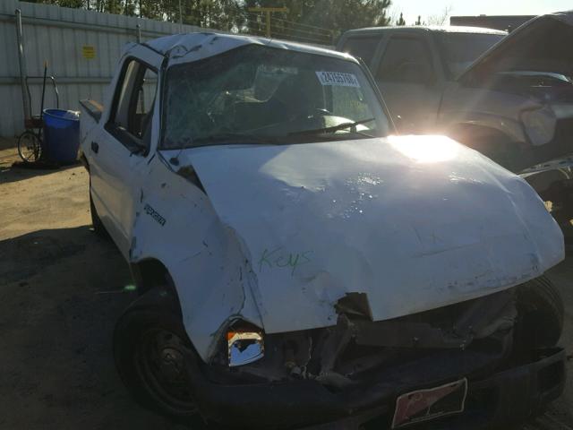 1FTYR10D13PA22120 - 2003 FORD RANGER WHITE photo 9