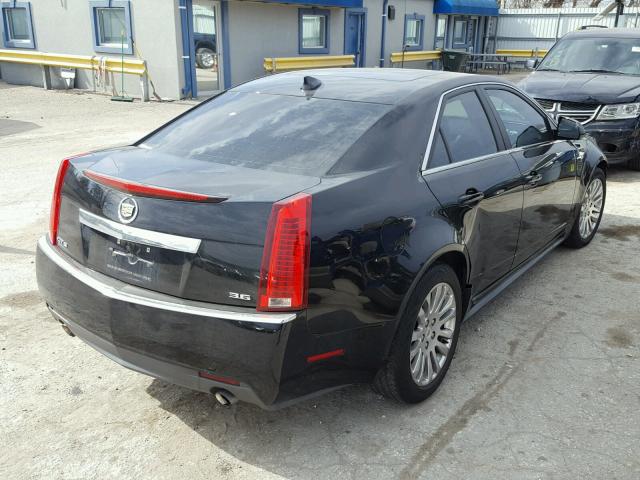 1G6DJ5ED1B0109550 - 2011 CADILLAC CTS PERFOR Siyah fotoğraf 4