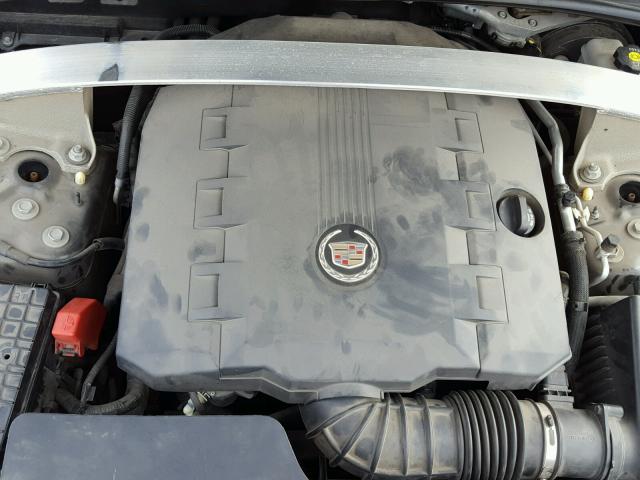 1G6DJ5ED1B0109550 - 2011 CADILLAC CTS PERFOR Siyah fotoğraf 7