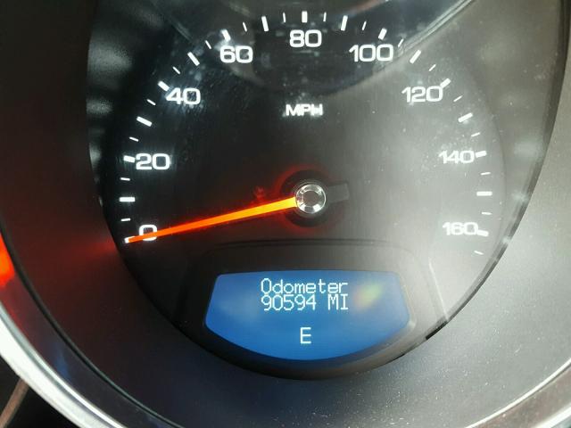 1G6DJ5ED1B0109550 - 2011 CADILLAC CTS PERFOR Siyah fotoğraf 8