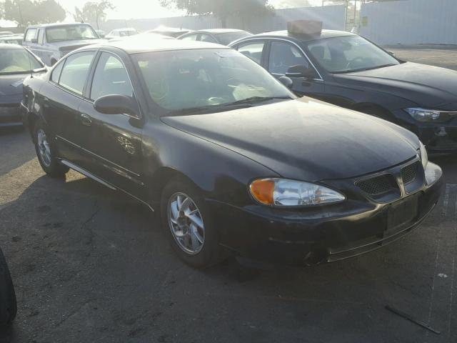 1G2NG52E44M576104 - 2004 PONTIAC GRAND AM S BLACK photo 1