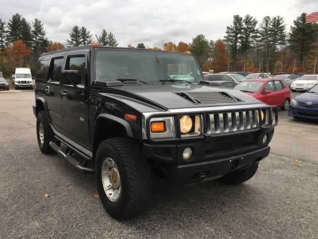 5GRGN23U33H143443 - 2003 HUMMER H2 BLACK photo 1