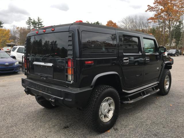 5GRGN23U33H143443 - 2003 HUMMER H2 BLACK photo 4