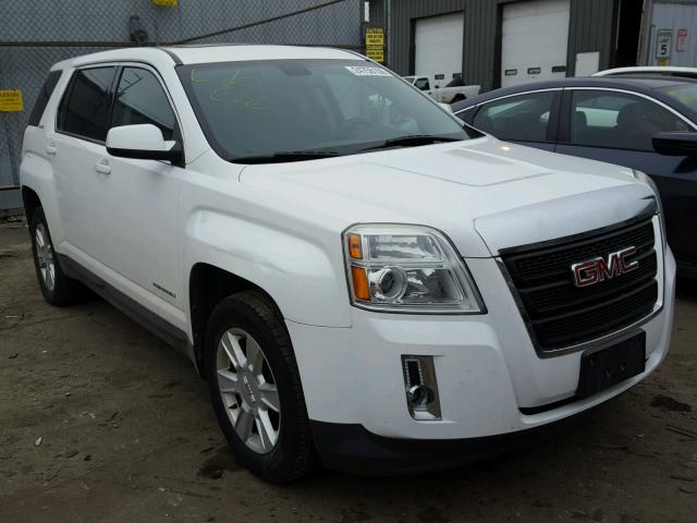 2CTALBEW1A6334555 - 2010 GMC TERRAIN SL WHITE photo 1