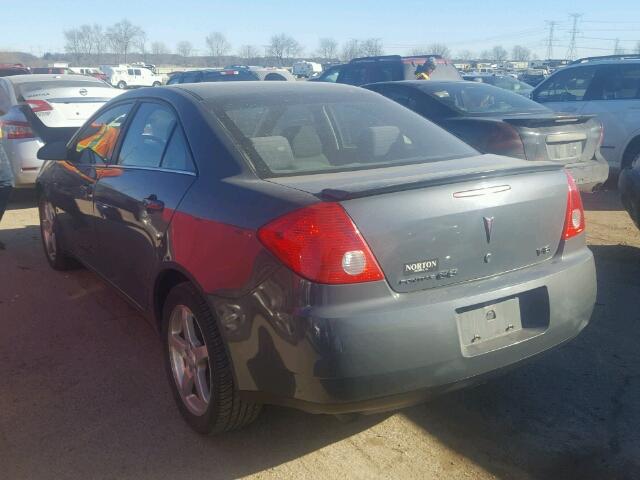 1G2ZG57N494143481 - 2009 PONTIAC G6 GRAY photo 3