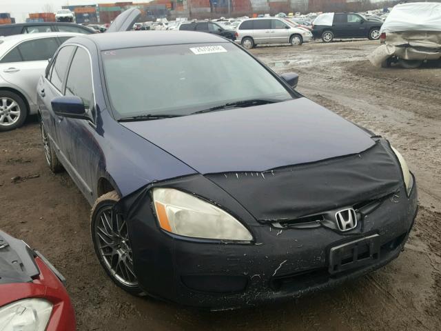 1HGCM56313A036294 - 2003 HONDA ACCORD LX BLUE photo 1