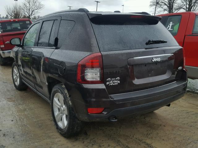 1C4NJDEB1ED694122 - 2014 JEEP COMPASS LA BLACK photo 3