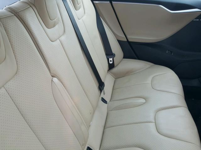 5YJSA1DN0CFS00139 - 2012 TESLA MODEL S RED photo 6