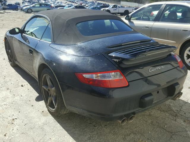 WP0CA29976S755229 - 2006 PORSCHE 911 CARRER BLACK photo 3